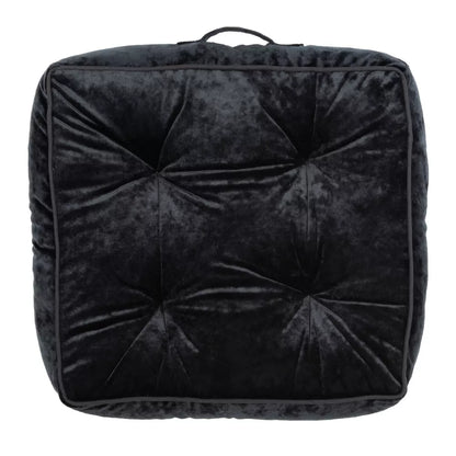 Square Velvet Tufted Podłoga wewnętrzna Poduszka siedzenia