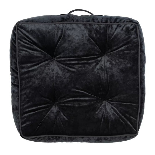 Square Velvet Tufted Podłoga wewnętrzna Poduszka siedzenia
