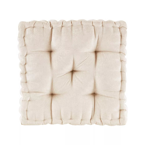 Tufted Chenille Square Podłoga wewnętrzna Poduszka siedzenia