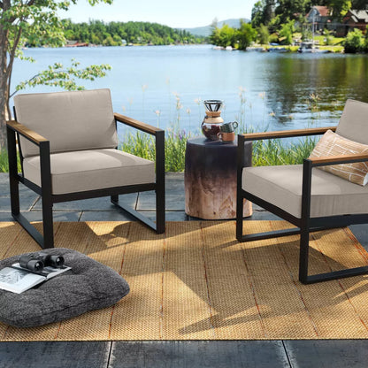 Tufted Square Outdoor Podłoga Poduszka siedzenia